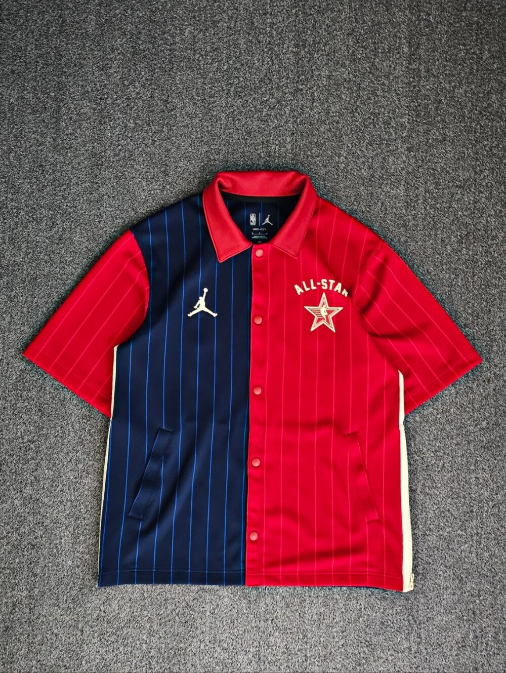 Jordan Men's All Star 2024 Warm Up Jersey Size Medium